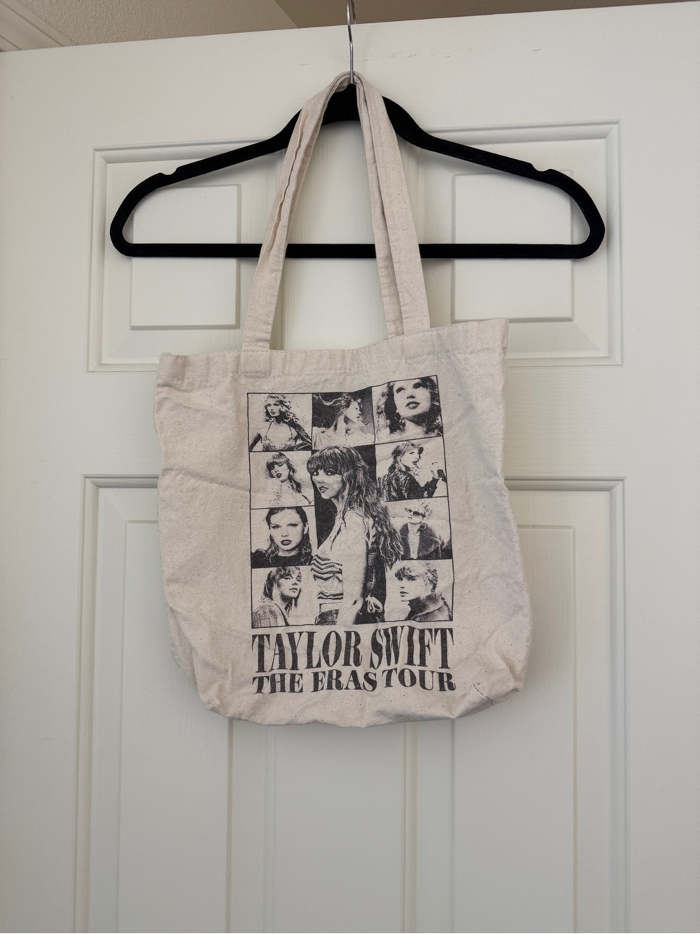 Taylor Swift The Eras Tour VIP Cream Canvas Tote Bag